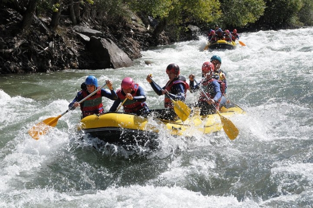 rafting y adrenalina